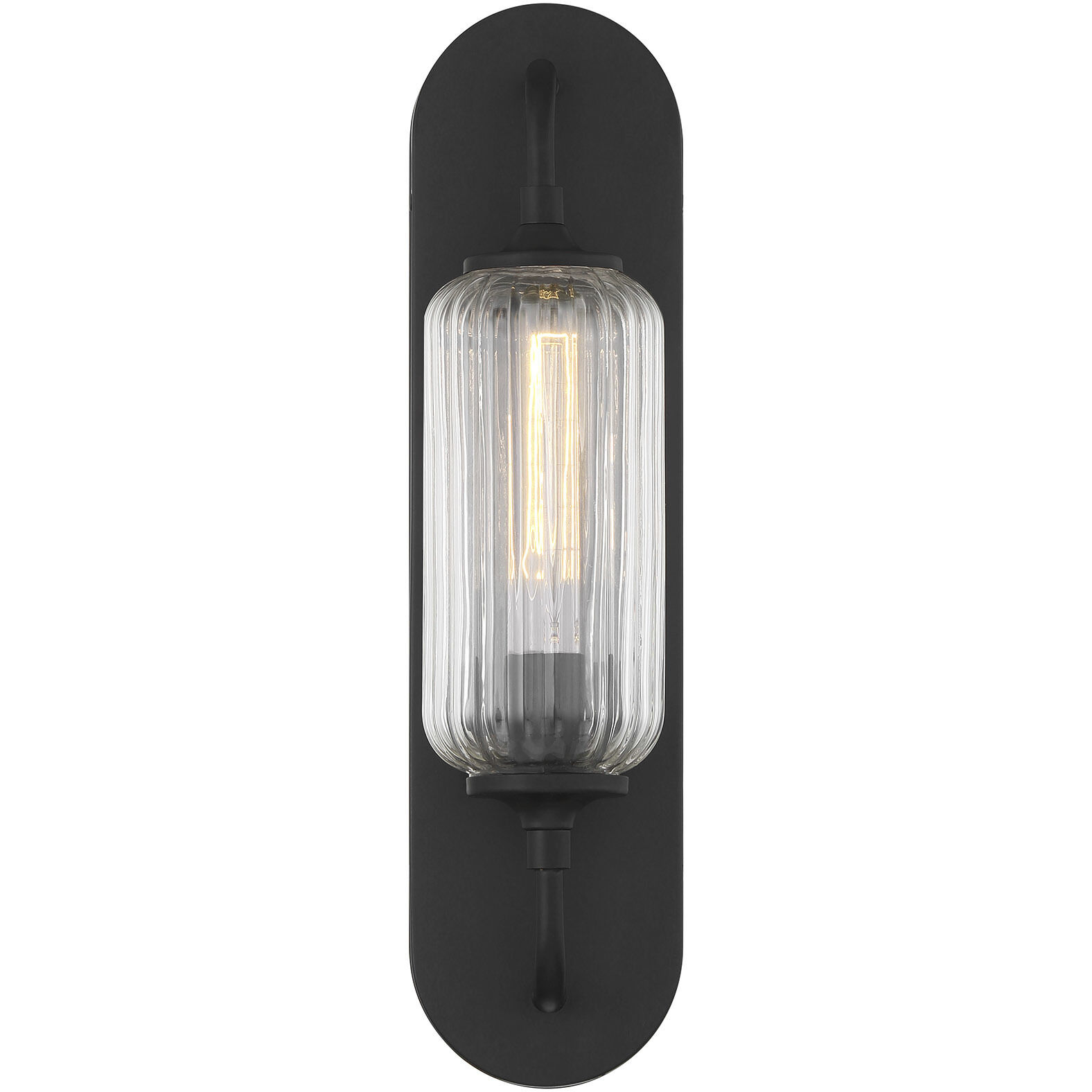 Holton Wall Sconce Wall Light in Matte Black