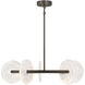 Ainslie LED 30 inch Mediterranean Bronze Chandelier Ceiling Light