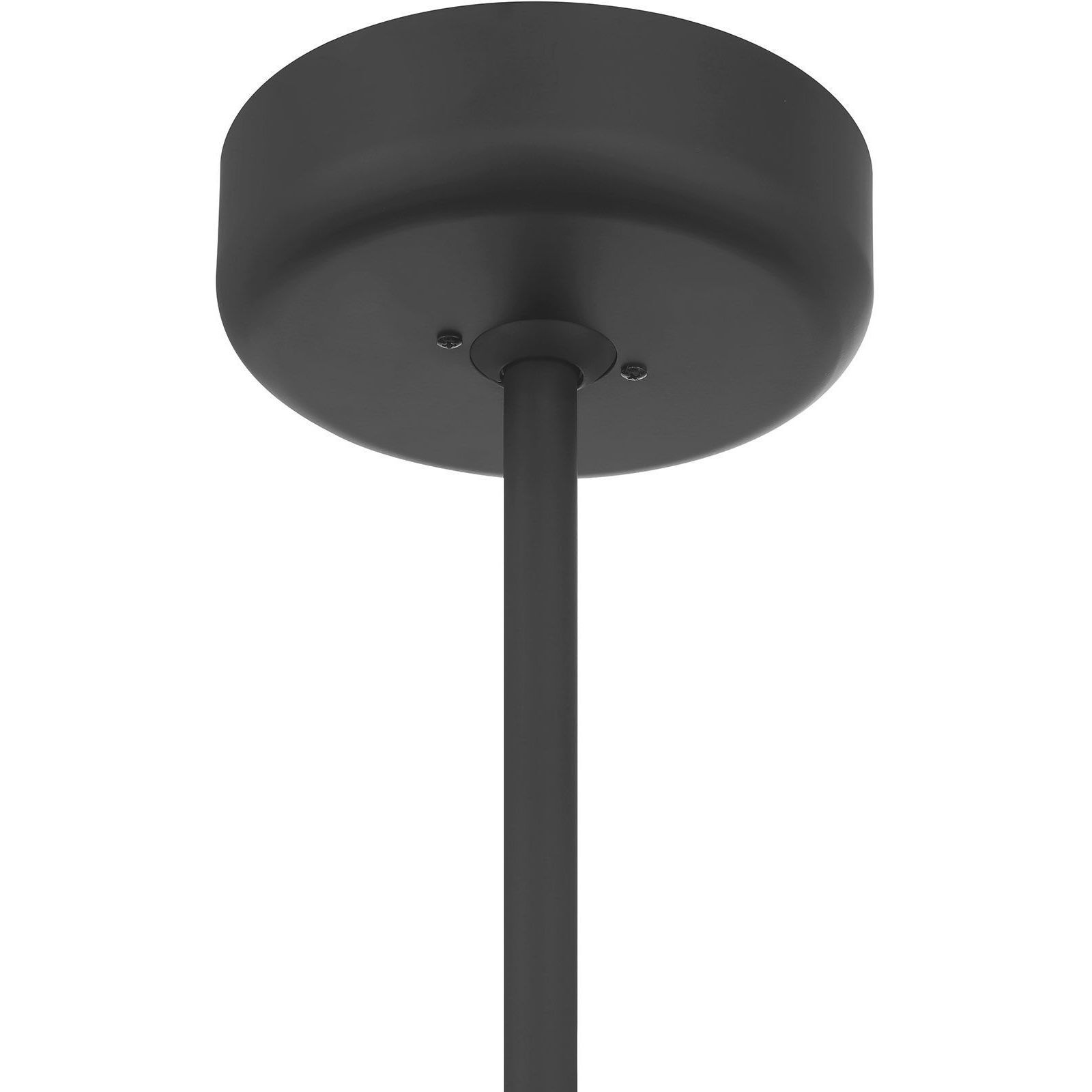 Mansell 14 inch Matte Black Fan D'Lier