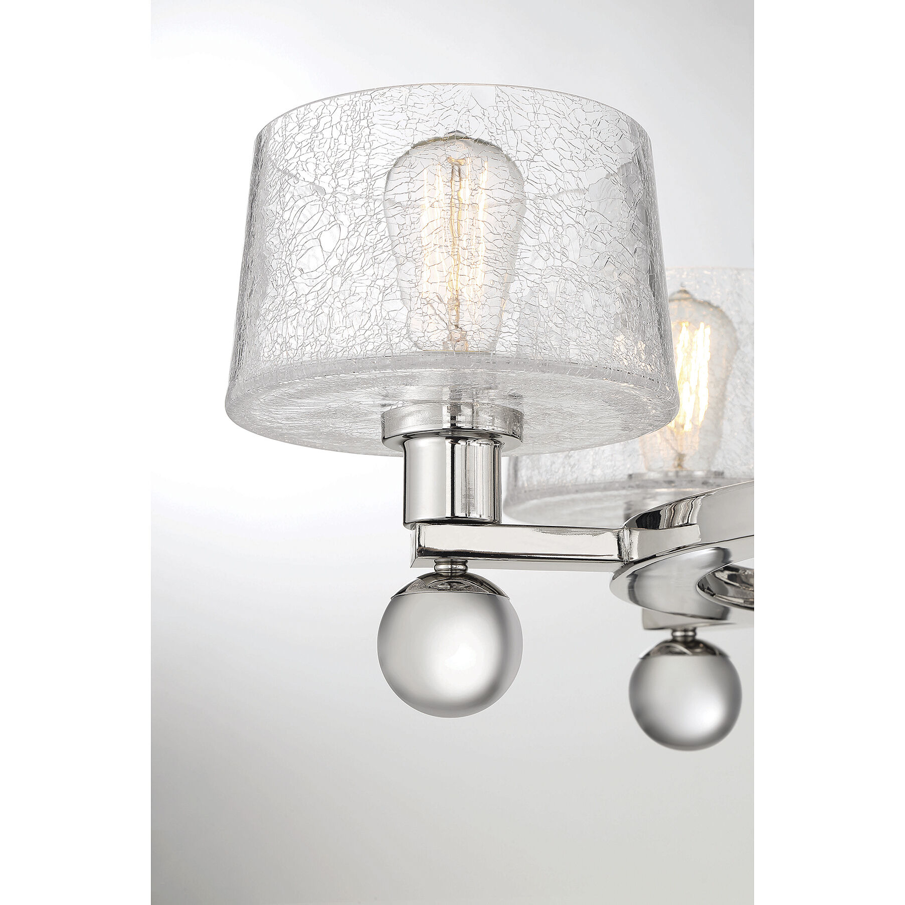 Hanover 6 Light 32 inch Polished Nickel Chandelier Ceiling Light, Essentials