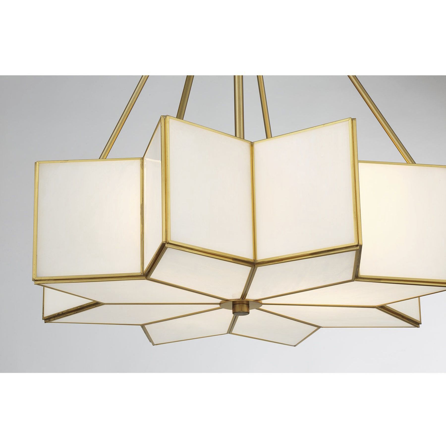 Reiling 3 Light 20 inch Warm Brass Pendant Ceiling Light