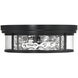 Ashton 4 Light 20 inch Matte Black Flush Mount Ceiling Light, Lighting One