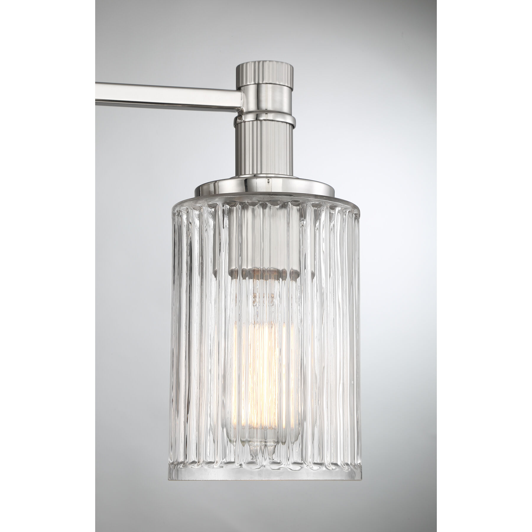 Concord 3 Light 22 inch Silver and Polished Nickel Bathroom Vanity Light Wall Light