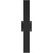 Davis LED 24 inch Black Outdoor Wall Lantern