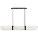 Chalfont 4 Light 42 inch Matte Black Chandelier Ceiling Light