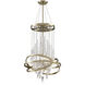 Mannheim 6 Light 19 inch Noble Brass Chandelier Ceiling Light