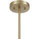 Ogdon 1 Light 12 inch Noble Brass Pendant Ceiling Light