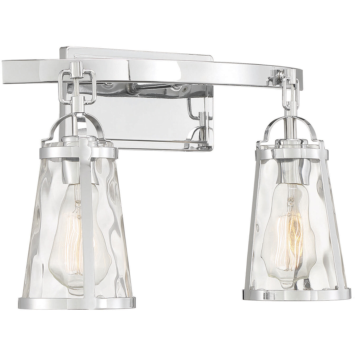 Albany 2 Light 16 inch Polished Chrome Bathroom Vanity Light Wall Light