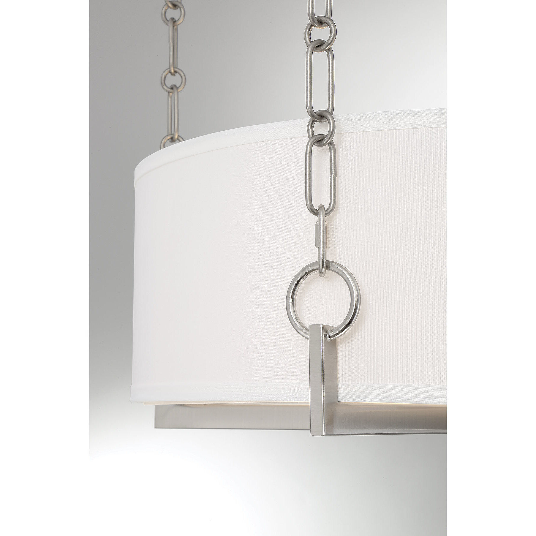 Abbott 4 Light 21.75 inch Satin Nickel Pendant Ceiling Light