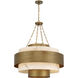 Davenport 8 Light 36 inch Antique Patina Pendant Ceiling Light