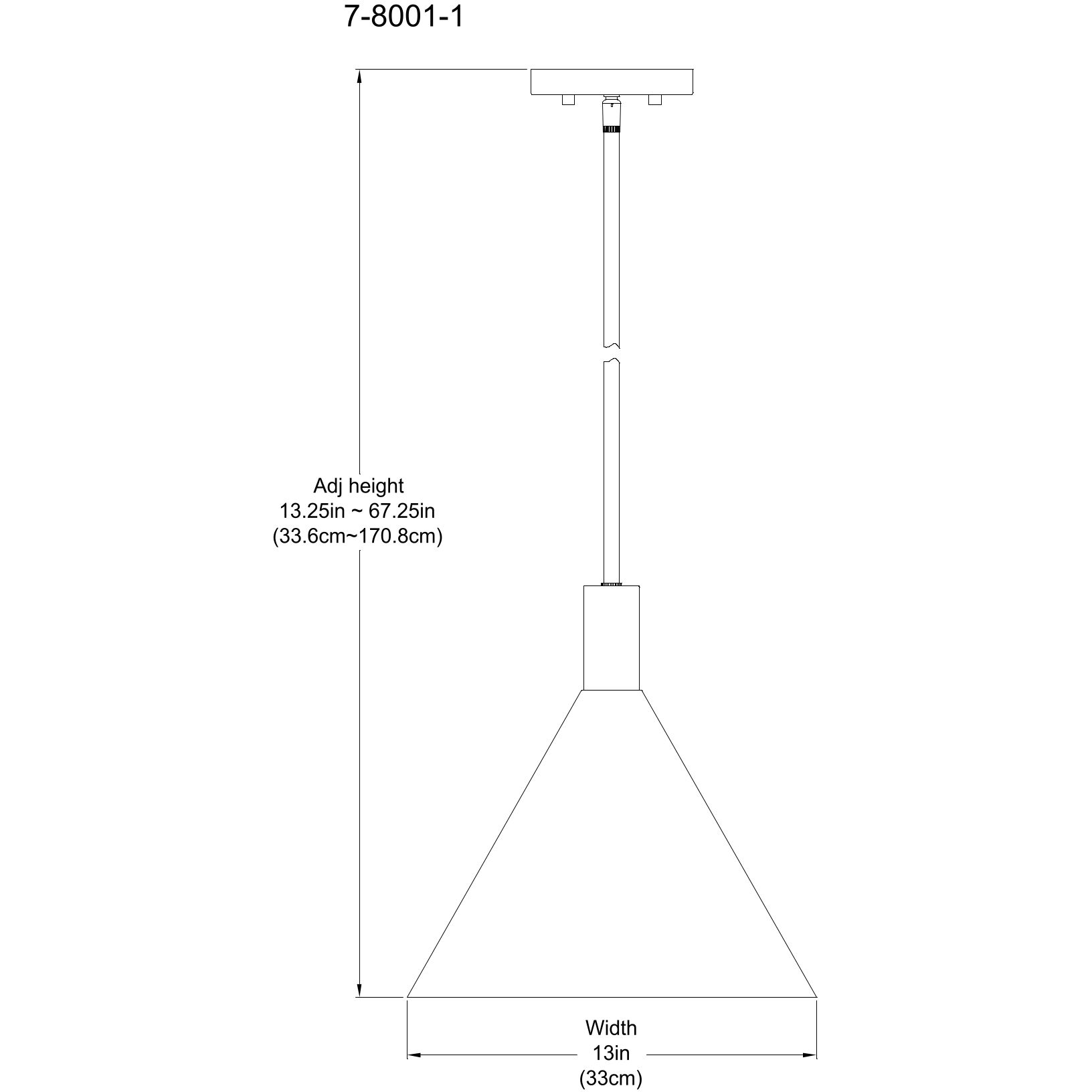 Pharos 1 Light 13 inch Noble Brass Pendant Ceiling Light
