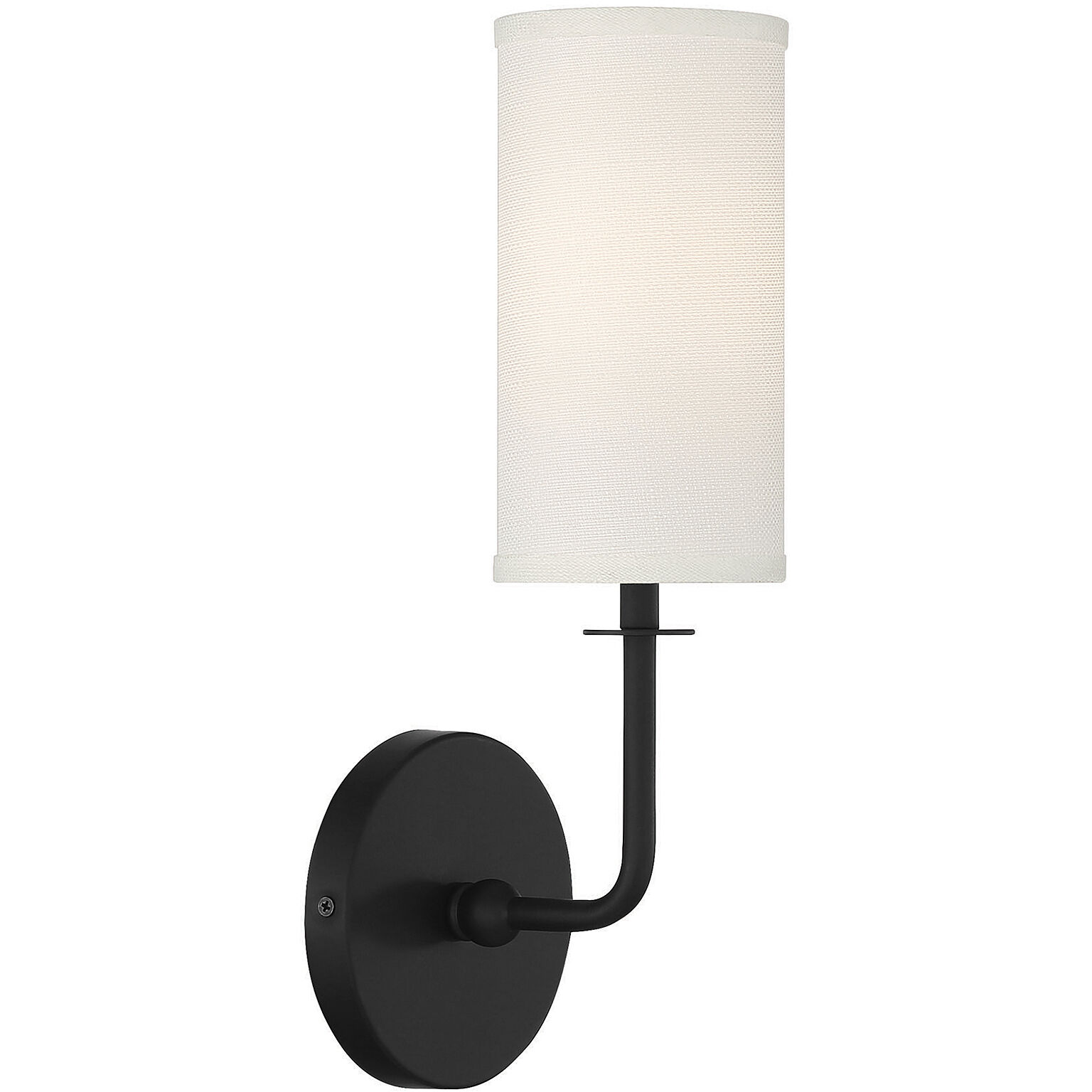 Powell 1 Light 5 inch Matte Black Wall Sconce Wall Light, Essentials