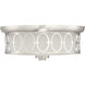 Sherrill LED 14 inch Satin Nickel Flush Mount Ceiling Light
