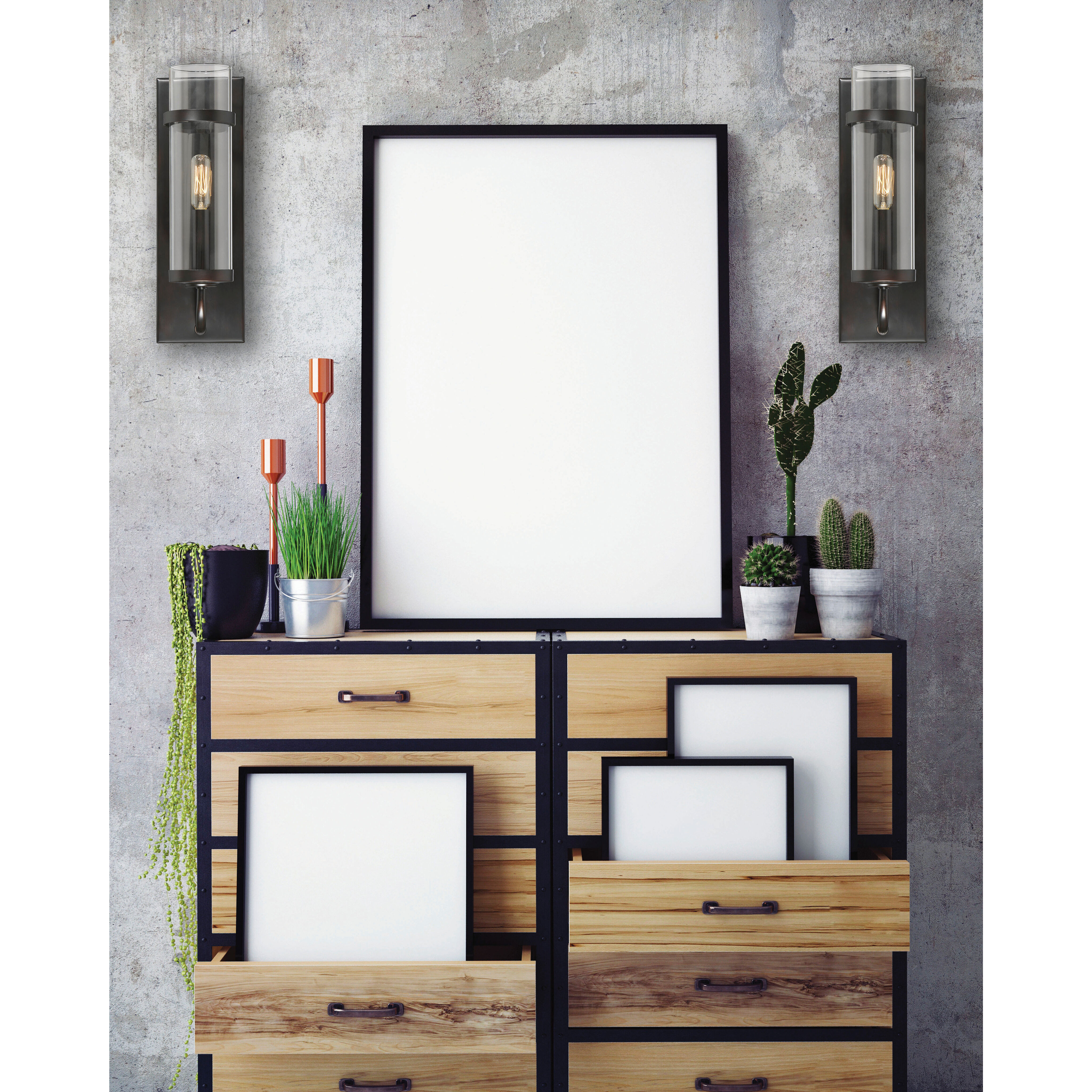 Tulsa 1 Light 4.75 inch English Bronze Wall Sconce Wall Light