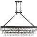 Windham 8 Light 38 inch English Bronze Linear Chandelier Ceiling Light