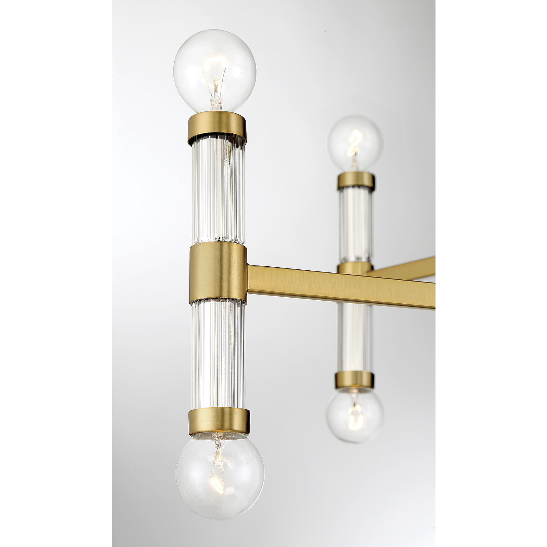 Kingsburg 12 Light 32 inch Warm Brass Chandelier Ceiling Light