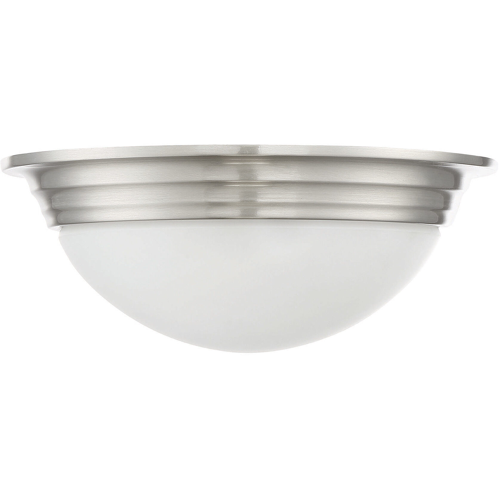 Stella 2 Light 11 inch Satin Nickel Flush Mount Ceiling Light, Essentials