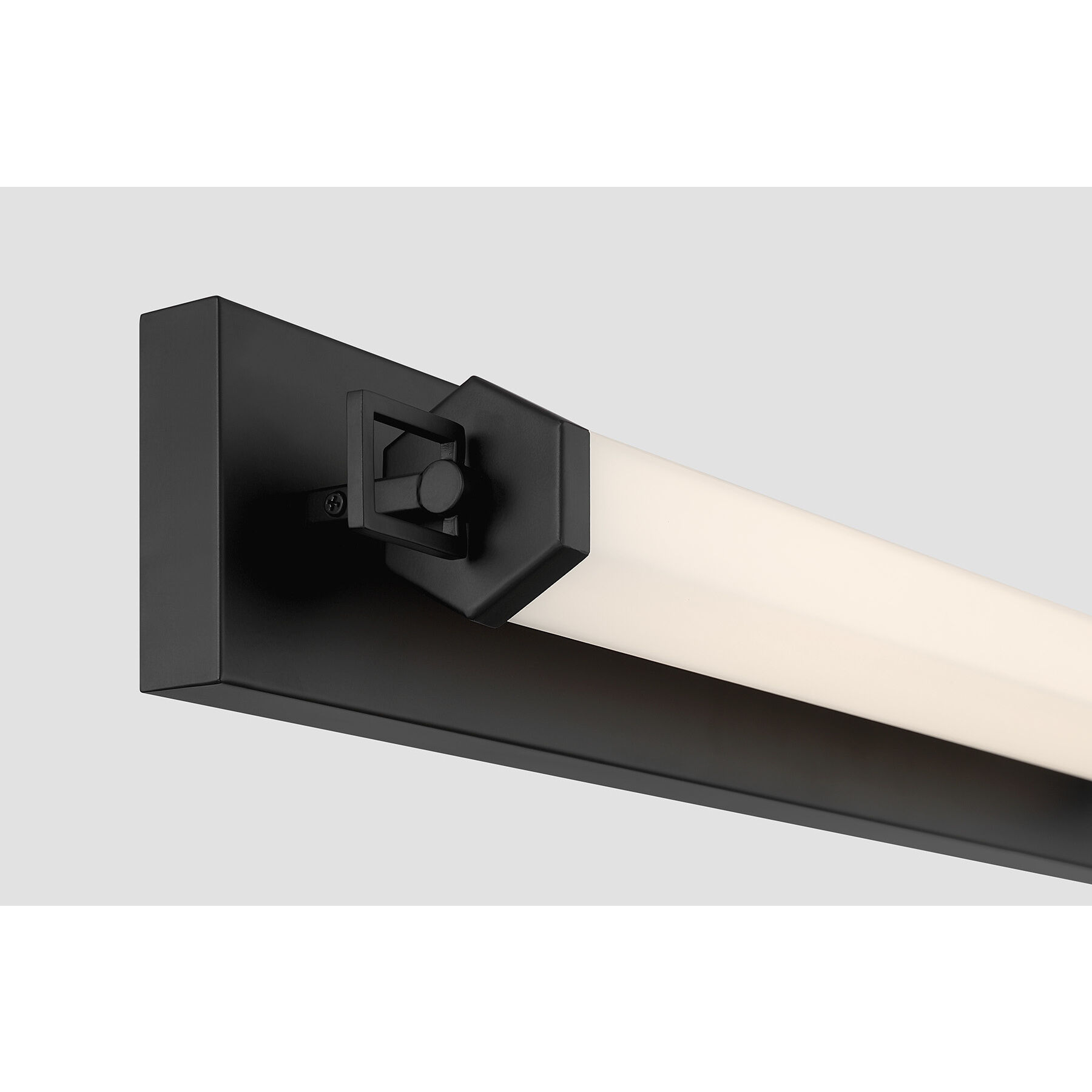 Parker LED 28 inch Black Lustre Bathroom Vanity Light Wall Light