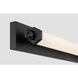 Parker LED 28 inch Black Lustre Bathroom Vanity Light Wall Light