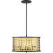 Pelham 3 Light 16 inch Castillo Semi-Flush Ceiling Light
