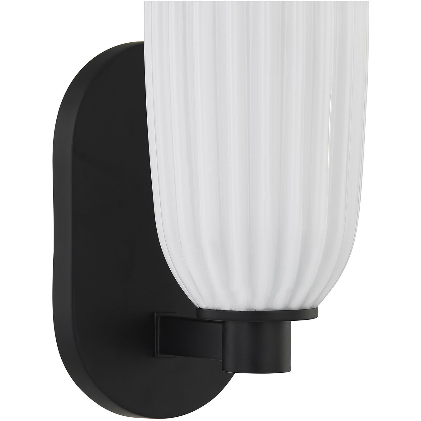 Baldwin 1 Light 4.5 inch Matte Black Wall Sconce Wall Light, Essentials