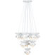 Pacha 10 Light 25 inch White Cashmere Chandelier Ceiling Light