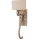 Varna 1 Light 8 inch Gold Dust Sconce Wall Light