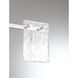 Genry 3 Light 25 inch Polished Nickel Bathroom Vanity Light Wall Light