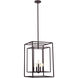 Berlin 5 Light 16.5 inch English Bronze Pendant Ceiling Light