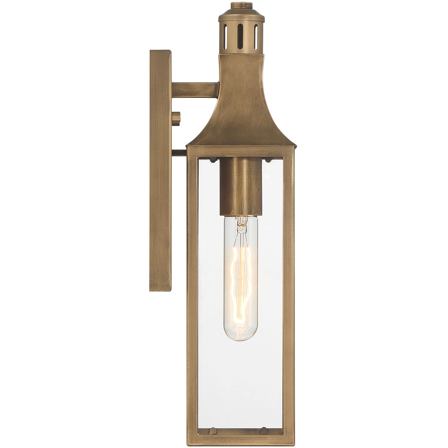Lancaster 1 Light 15.88 inch Atlas Bronze Outdoor Wall Lantern