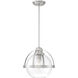 Pendleton 1 Light 14 inch Satin Nickel Pendant Ceiling Light, Essentials