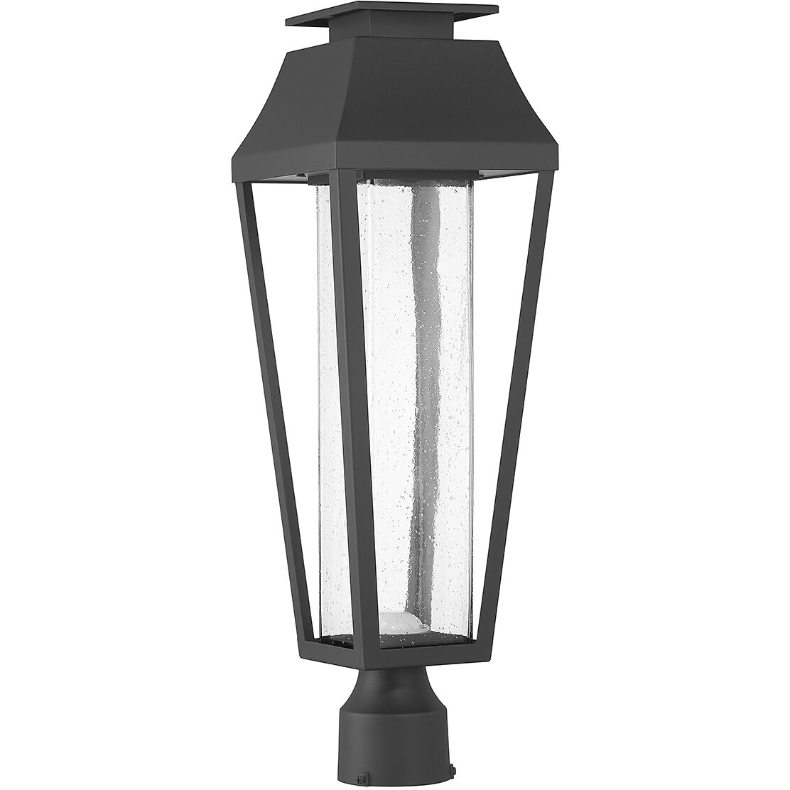 Brookline LED 22.5 inch Black Outdoor Post Lantern