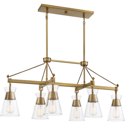 Lakewood 6 Light 17.50 inch Island Light