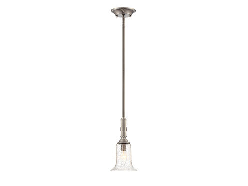 Trudy 1 Light 6 inch Satin Nickel Mini Pendant Ceiling Light