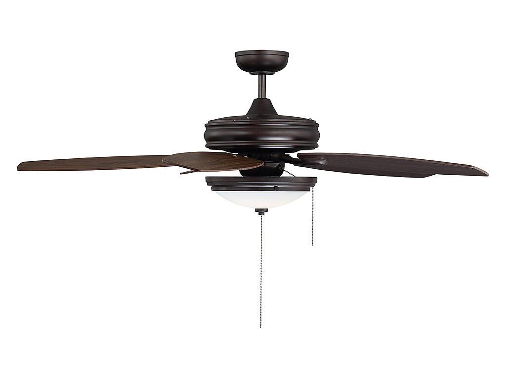 Lucerne LED English Bronze Fan Light kit