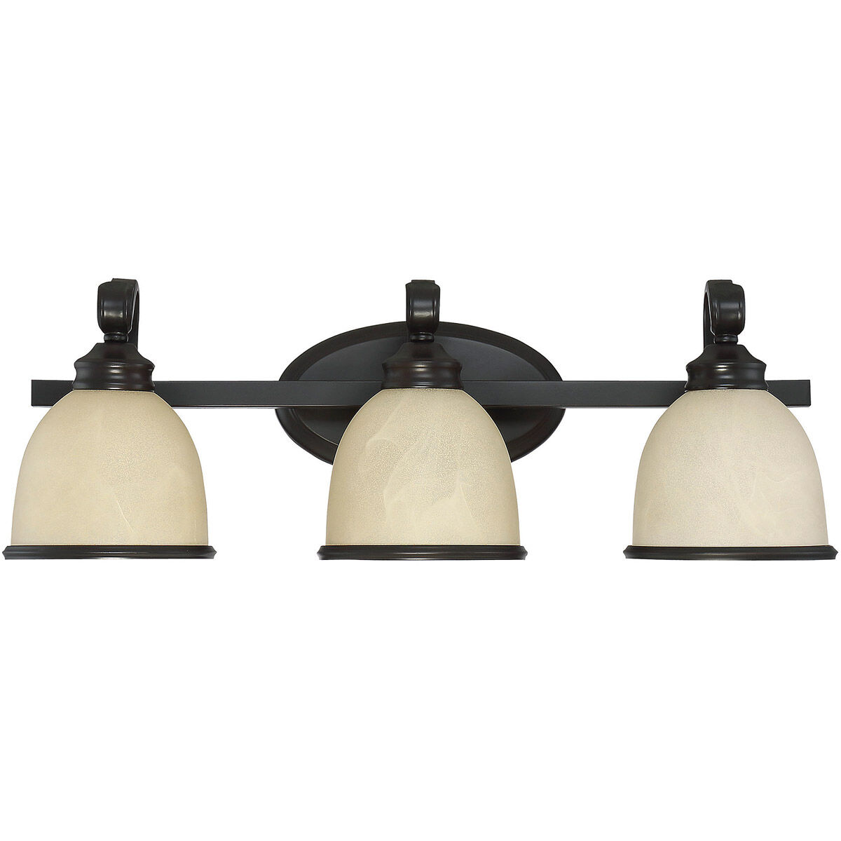 Willoughby 3 Light 25 inch English Bronze Bath Light Wall Light