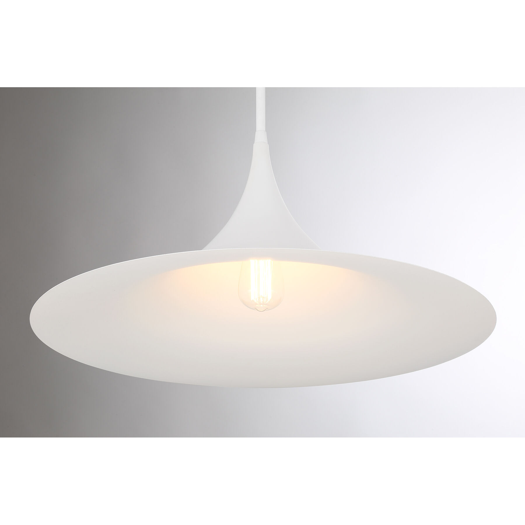 Bowdin 1 Light 24 inch Bisque White Pendant Ceiling Light