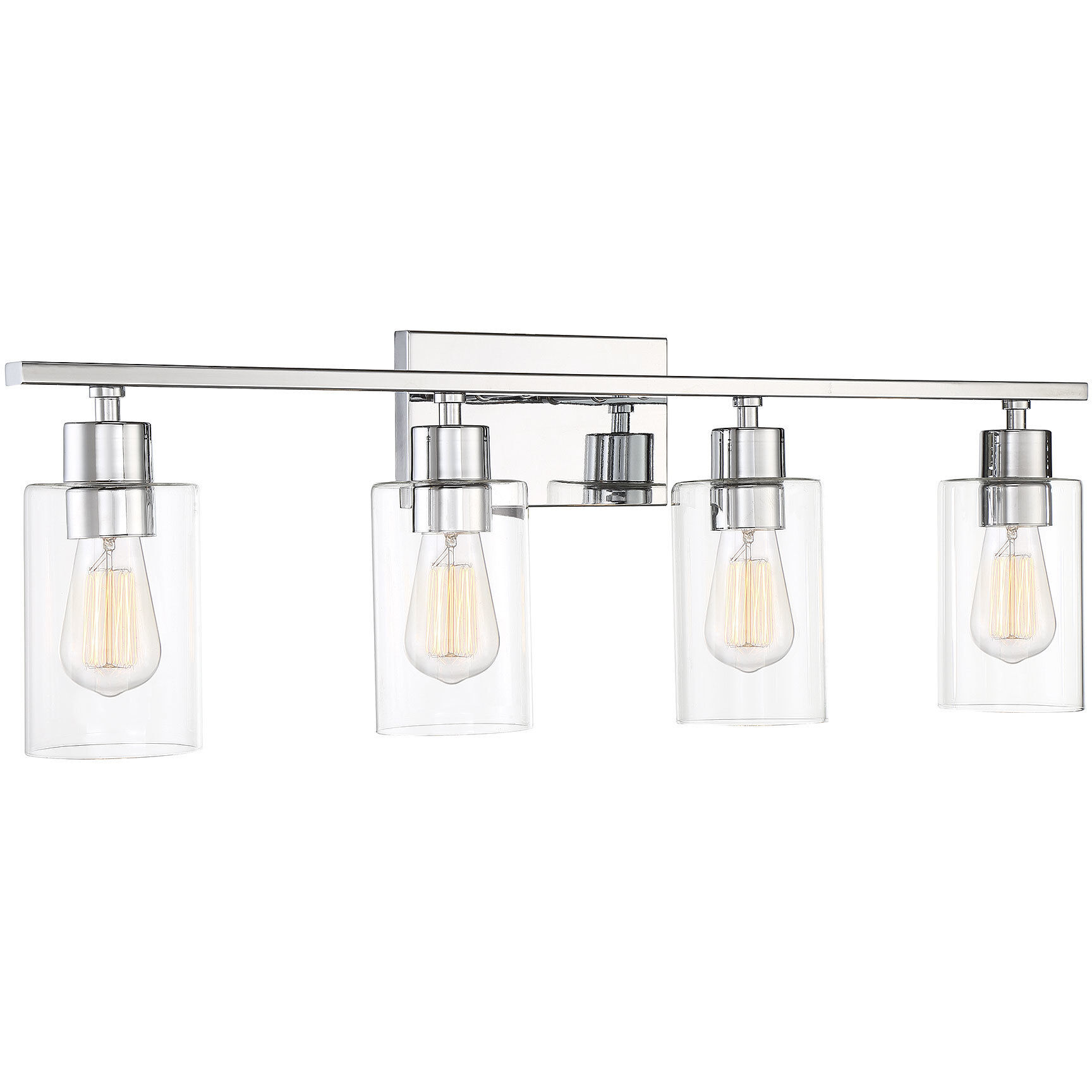 Chrome 4 light vanity light best sale
