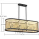 Pelham 8 Light 40 inch Castillo Linear Chandelier Ceiling Light