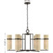 Weston 6 Light 34 inch Mediterranean Bronze Chandelier Ceiling Light