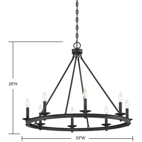 Middleton 8 Light 33 inch Classic Bronze Chandelier Ceiling Light, Essentials