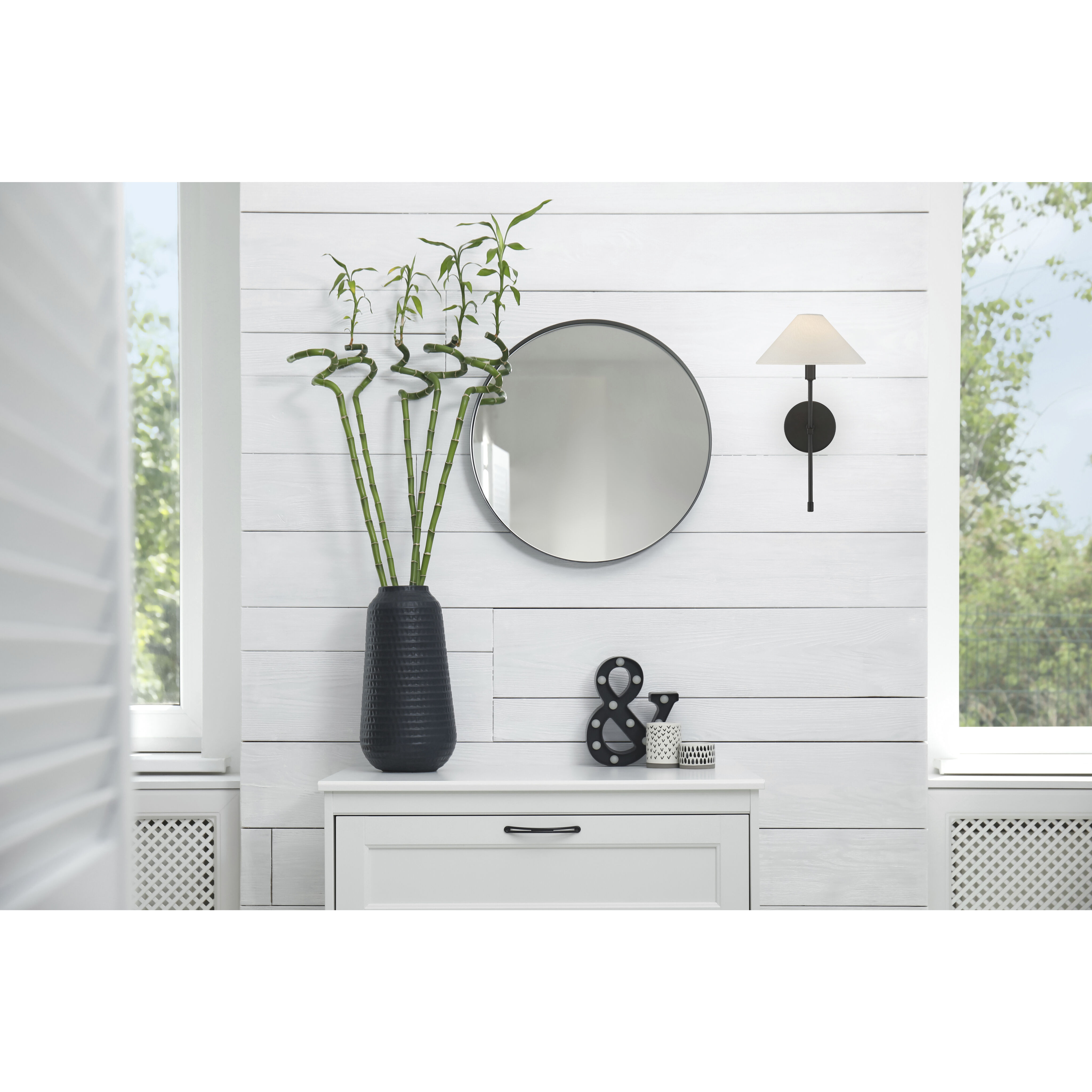 Avon 1 Light 9 inch Black Tourmaline Wall Sconce Wall Light