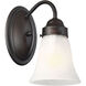 Brighton 1 Light 7 inch English Bronze Vanity Light Wall Light