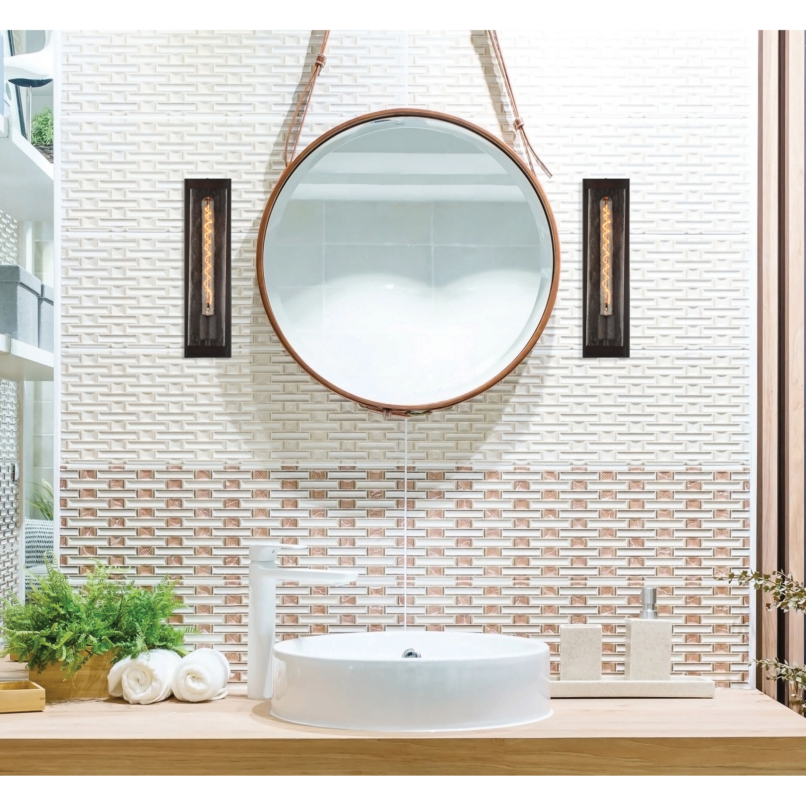 Alberta 1 Light 4.5 inch English Bronze ADA Wall Sconce Wall Light