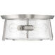 Dash 3 Light 16 inch Satin Nickel Flush Mount Ceiling Light, Essentials