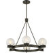Darien 6 Light 32 inch Mediterranean Bronze Chandelier Ceiling Light