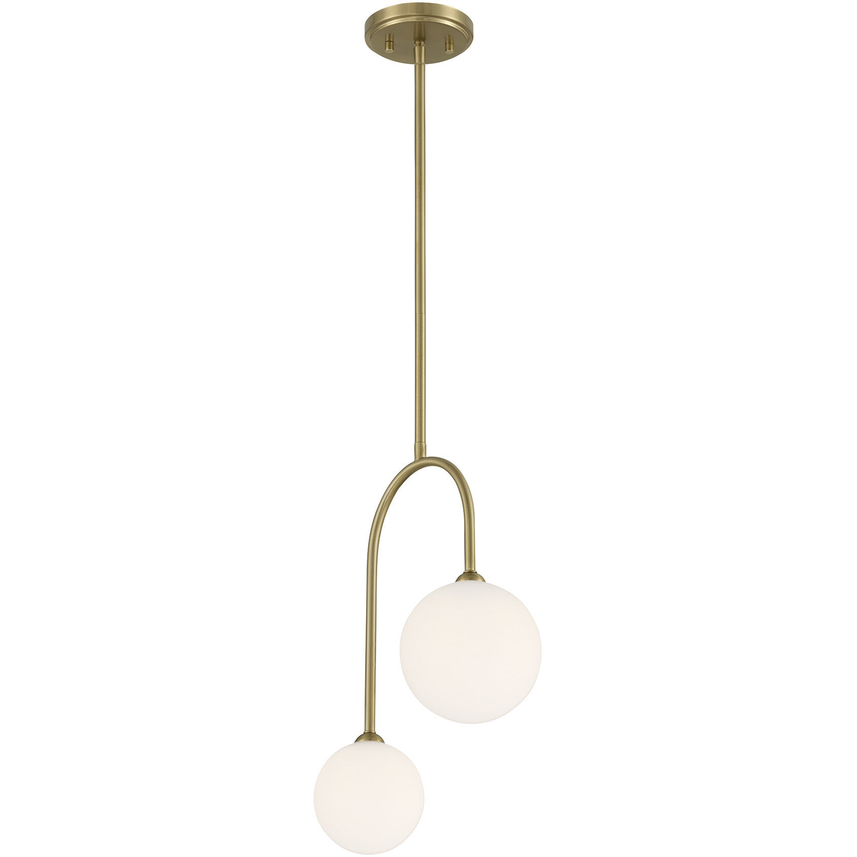Chester 2 Light 12 inch Noble Brass Pendant Ceiling Light