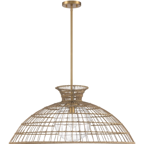 Savoy House 7-6427-1-322 Lanai 1 Light 32 inch Warm Brass Pendant Savoy House 7-6427-1-322 Lanai 1 Light 32 inch Warm Brass Pendant