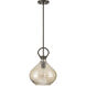 Sheriden 1 Light 12 inch Mediterranean Bronze Pendant Ceiling Light