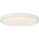 Stella LED 15 inch White Flush Mount Ceiling Light